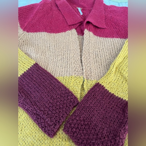 Free People Over The Rainbow mohair blend duster cardigan - Picture 4 of 5